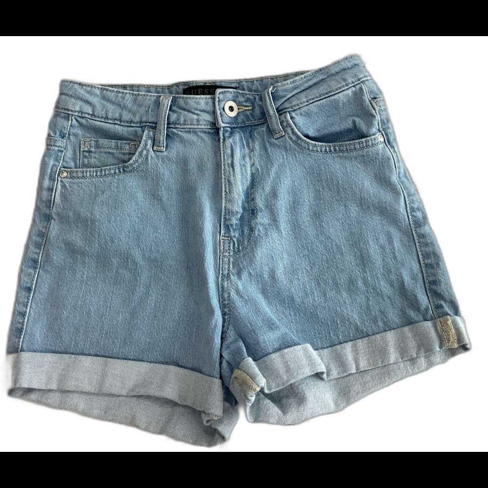Guess Shorts Women’s Size 26 Color Light Blue Jeans Los Angeles Design